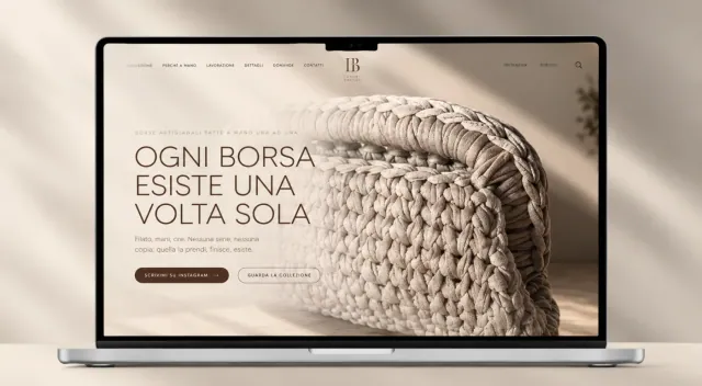 Ellebi, sito vetrina per borse artigianali fatte a mano